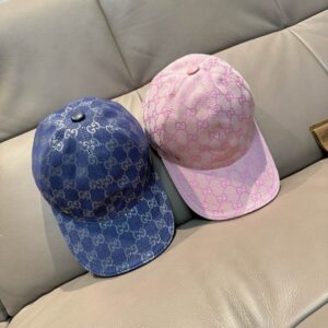 Gucci Cap Pink/Darkblue