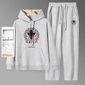 Chrome Hearts Tracksuit Grey